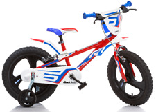 Bici 14 mtb r1 pro cross per bambino con scudo rotelle e parafanghi Dino Bikes
