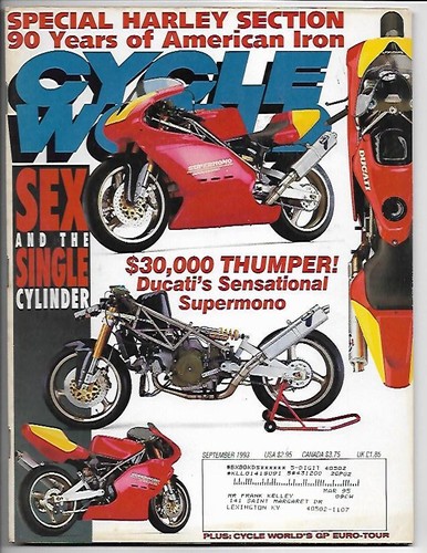 Cycle world magazine - ,