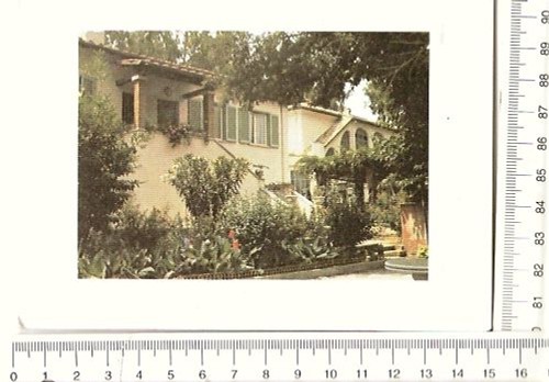 Cartolina epoca villa mons - cartolina, d'epoca