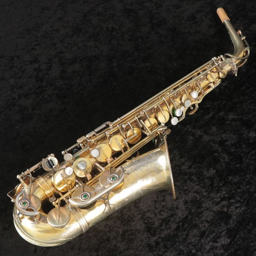 Selmer alto mark gold - alto, plate