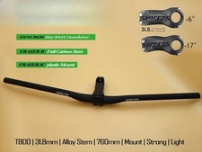 Manubrio e stelo rialzo in