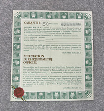 Rolex certificato Daytona