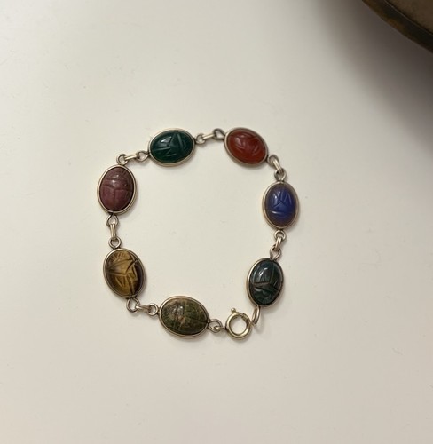 Bracciale antico scarabeo