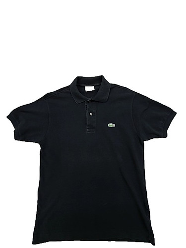 Polo lacoste nera - lacoste, uomo