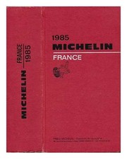 France, 1985 (Michelin Red