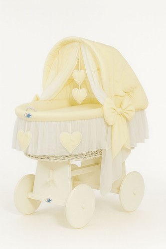Culla vimini amelia con - culla,