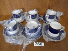 NUOVO 6 x tazzine e piattini