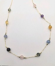 collana in argento 925 dorato