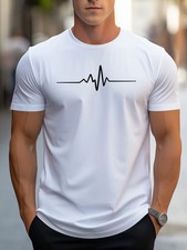 T-shirt uomo 100% cotone