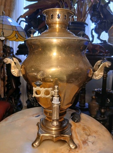 Samovar ottone russo - , vintage