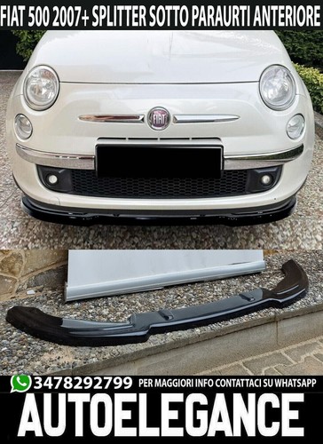Fiat 500 2007 - fiat, splitter