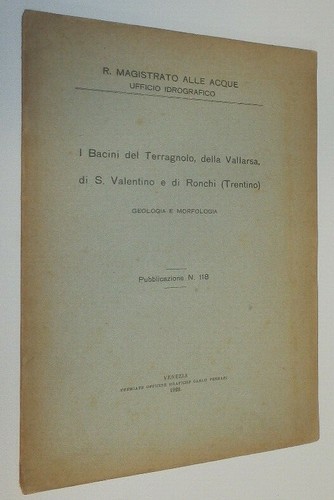 Bacini del terragnolo - i,