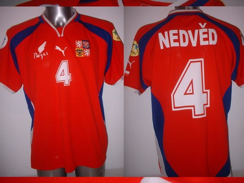 Maglia repubblica ceca nedved - maglia,