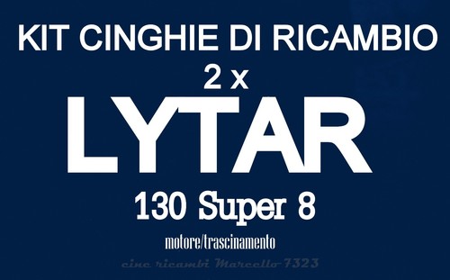 Kit cinghie ricambio - ricambio, 2