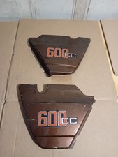 COPPIA FIANCHETTI LATERALE  BMW R60 ORIGINALI PICCOLO DIFETTO COME DA FOTO LAT.