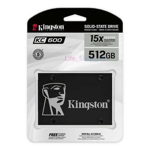 Kingston ssd kc600 - kingston, 2,5