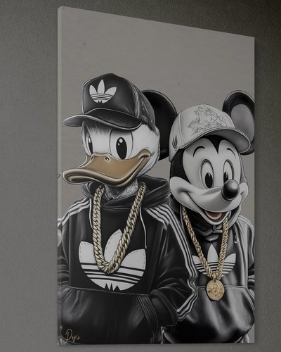 Quadro tela topolino - quadro,