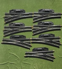 LIMA LOTTO SETTE SCAMBI MANUALI DESTRO DX SINISTRO SX SCALA H0