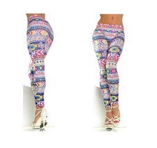 Pantacollant multicolor da