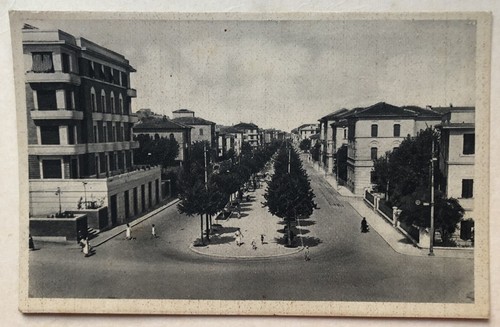 Cartolina ancona viale - cartolina,