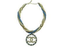 Collana ciondolo chanel logo - collana,
