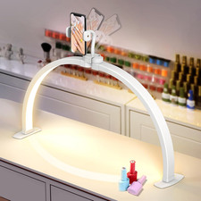 Luce a Mezza Luna per Scrivania per Unghie: Luce Ad Arco Da 58,4 Cm per Nail Tec