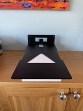 Mensola da parete amplificatore Mission Cyrus 2 - finitura nera testurizzata - Made UK 🇬🇧