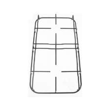 Jollynox - jolly inox griglia in acciaio 2 fuochi cucina gas 39,6 x 23,7 cm