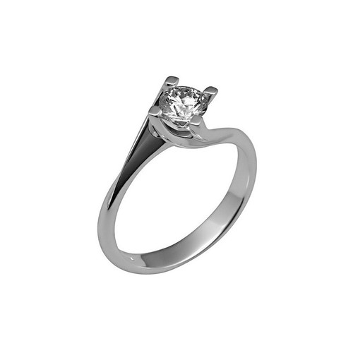 Anello solitario valentino con - anello,