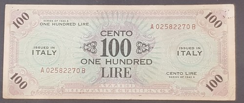 Banconota 100 lire bilingue - 100,