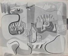 Le Corbusier: Musica, Violino E Chitarra, Eliogravura Firmata, 1938