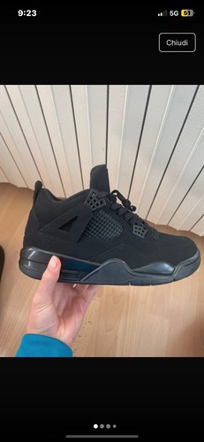 Nike air jordan black - iv, cat