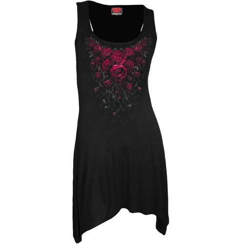 Spiral blood rose goth - blood,
