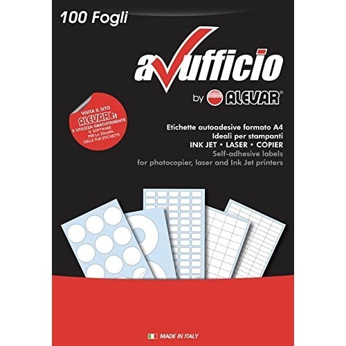 8800 etichette tonde bianche - 8800,
