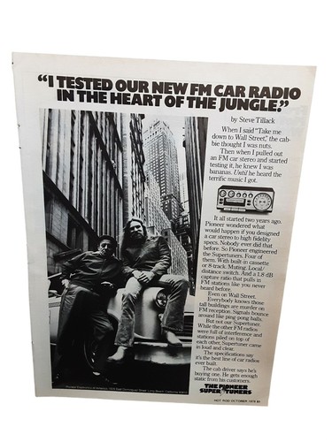 Pioneer super tuner - super, 1976