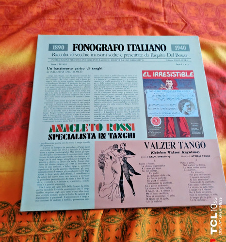 Fonografo italiano anacleto - italiano,