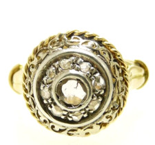 Anello in stile antico in oro