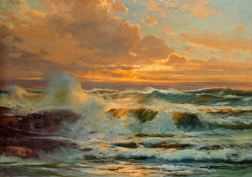 Quadro arte olio - , bellissimo