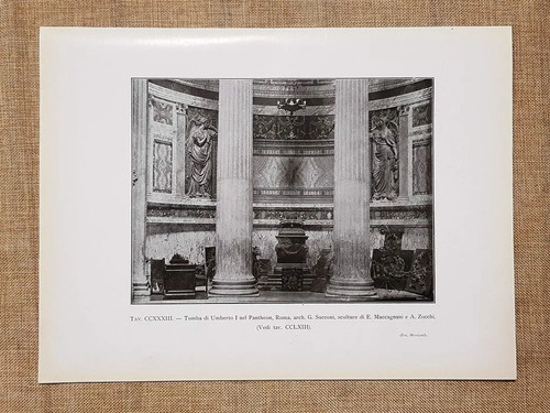 Roma nel 1917 tomba umberto - nel, di