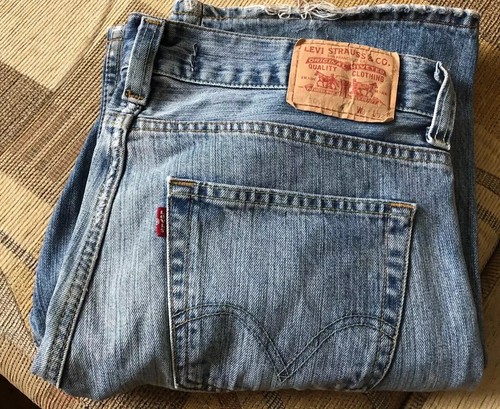Jeans denim blu levis - denim, xx