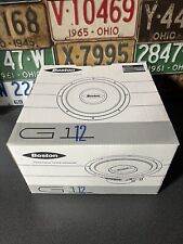 BOSTON ACOUSTIC G112-44 Subwoofer 12" Doppio 4 Ohm G1 NUOVO in scatola RARO VINTAGE