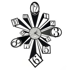 Arti e Mestieri, Slang, Orologio da Parete 74cm, Metallo