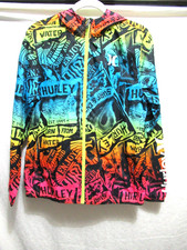 Giacca a vento multicolore