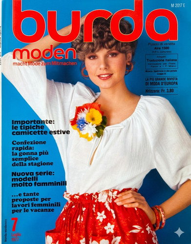 Burda moden 1977 sewing - 7/1977,