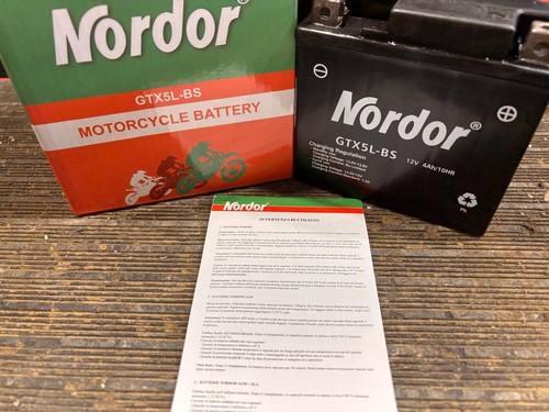 Batteria moto nordor - moto, gtx5l-bs