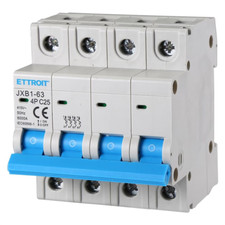 Interruttore magnetotermico 4P