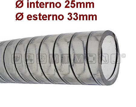Tubo spiralato ø25 pvc - tubo,