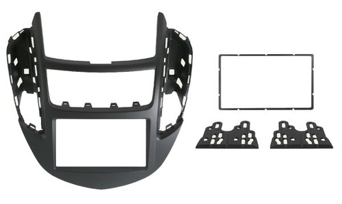 Panel 2din shiny - panel, black