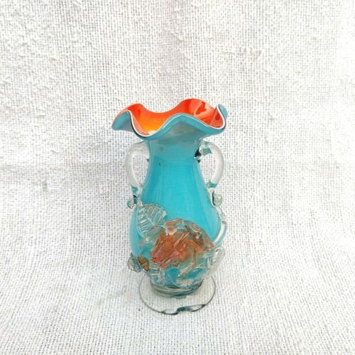 Vintage handmade floreale blu - vintage,