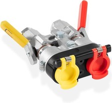 9500-4 Agricultural Tractor Clamp Kit &Lever Actuated Quick Coupler w/Dust Cover